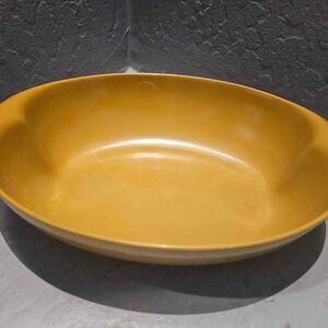 Lenoxware Harvest Gold Oval Serving Bowl 9" x 7" Melamine